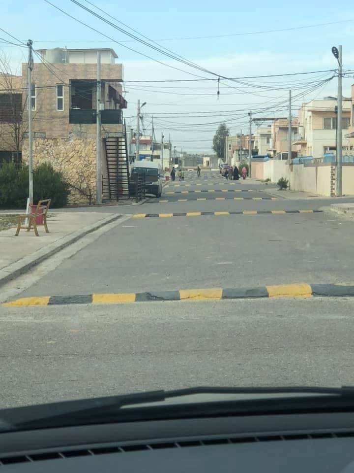 على هذه المطبات والطسات لو ما مبلطيه احسن شدكولون ؟؟