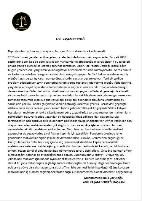 Cezaevleri AFBekliyor

Sebepleri 👇 <a href="/yilmaztunc/">Yılmaz TUNÇ</a>