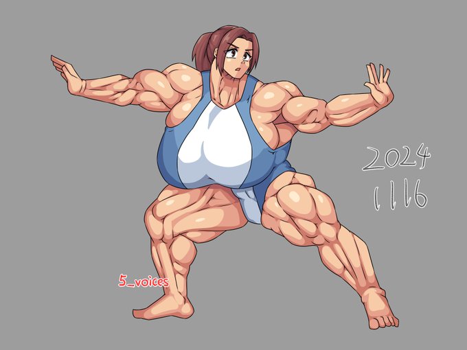 ポートレボディビル模写。結局X投稿していいのかどうかわからんからブルスカと両方やろう。頭悪いからもうわからん。 