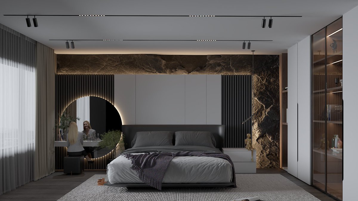 Bedroom Design😍😍
#bedroom #DesignInspiration #interiordesign #Interiors #architects #BedHead #designercon2024 #design