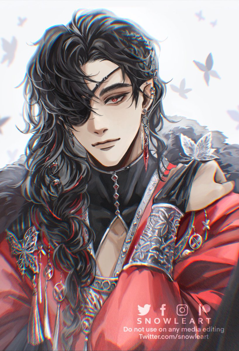 SnowLeArt's tweet photo. Demon King Hua Cheng 🦊
#TGCF #tianguancifu #HuaCheng https://t.co/N7094uUzXt