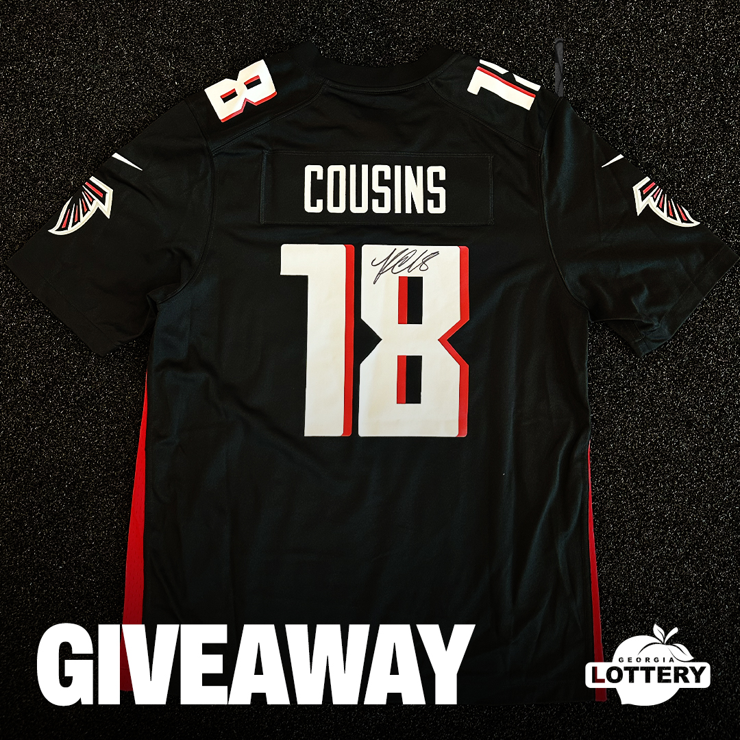 Kirko Giveaway!

RT for a chance to win this signed <a href="/KirkCousins8/">Kirk Cousins</a> jersey!