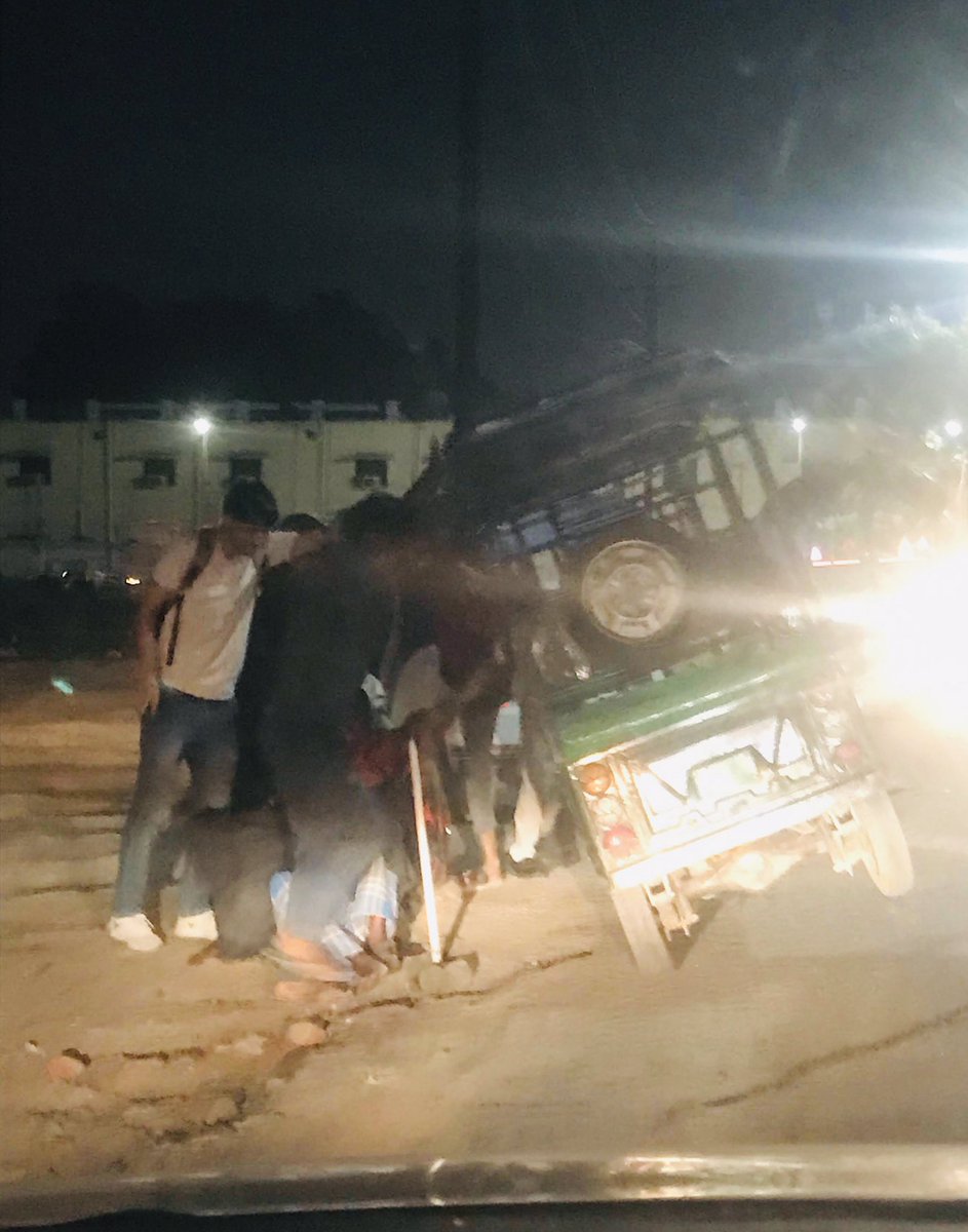 Anant Garg (@anant_maks) on Twitter photo This was the condition of railway road #Ghaziabad connecting Vijay Nagar & Railway over bridge where passenger vehicles rolled over almost every day for months causing injuries.
Now before the elections on the visit of <a href="/myogiadityanath/">Yogi Adityanath</a> this has been rebuilt
Thanks <a href="/AMRUTCityGzb/">Ghaziabad Nagar Nigam</a> This was the condition of railway road #Ghaziabad connecting Vijay Nagar & Railway over bridge where passenger vehicles rolled over almost every day for months causing injuries.
Now before the elections on the visit of <a href="/myogiadityanath/">Yogi Adityanath</a> this has been rebuilt
Thanks <a href="/AMRUTCityGzb/">Ghaziabad Nagar Nigam</a>