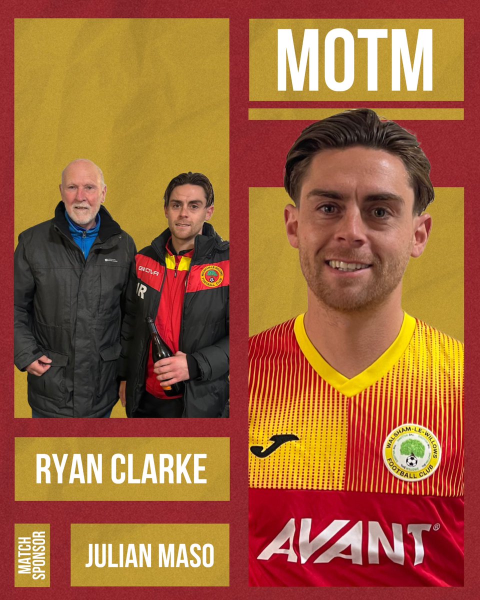 𝓜𝓪𝓷 𝓸𝓯 𝓽𝓱𝓮 𝓶𝓪𝓽𝓬𝓱…

Man of the match was awarded to Ryan Clarke this afternoon.

MOTM - <a href="/ryannclarkk/">Ryan Clark</a>