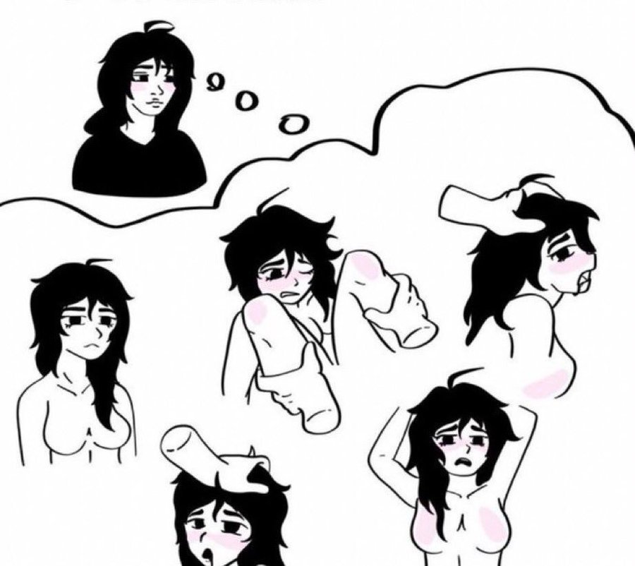 Me ven toda sana por la calle y trabajo...

Mi mente en todo momento......