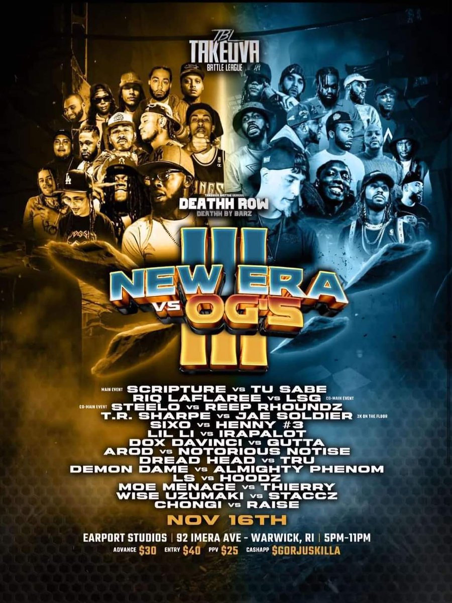 2Sabe1's tweet image. Game day. This one is for New England. It&apos;s gunna be Biblical. See you there or get the PPV cashapp $gorjuskilla #ClassInSession #TBL #NewEravsOGs #3peat