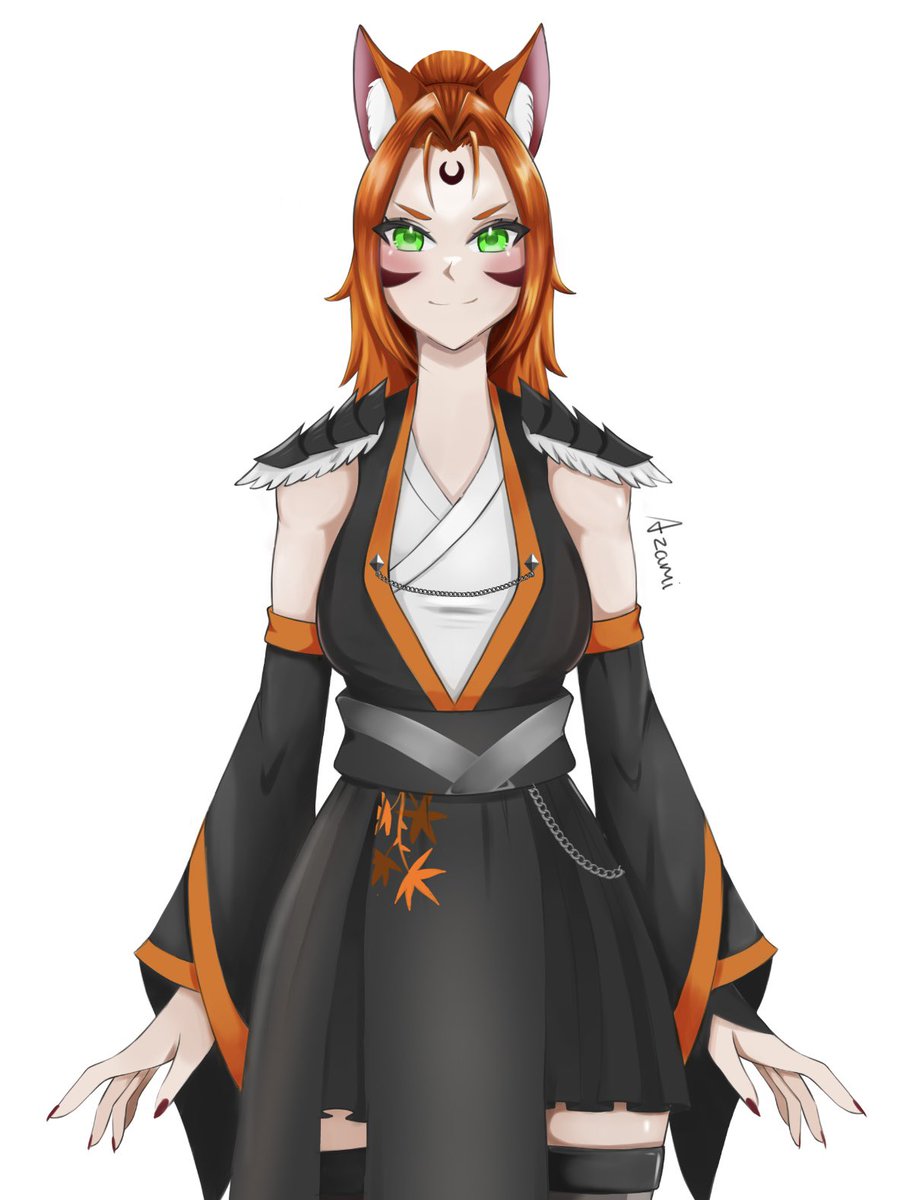 goodwitchazami's tweet photo. Art for an art trade with the amazing @Vixenous2 check em out they are amazing https://t.co/xZbW03hTji