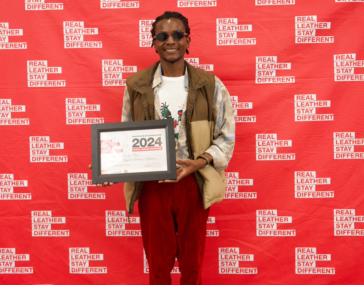 Catch George Otieno of Akala 21 on Citizen TV this Monday, 18/11/2024, at 9:00 PM! A finalist in the Real Leather. Stay Different. Africa Talent Leather Design Showcase 2024, George will feature in the Made in Kenya segment, highlighting his award-winning upcycled sandals.