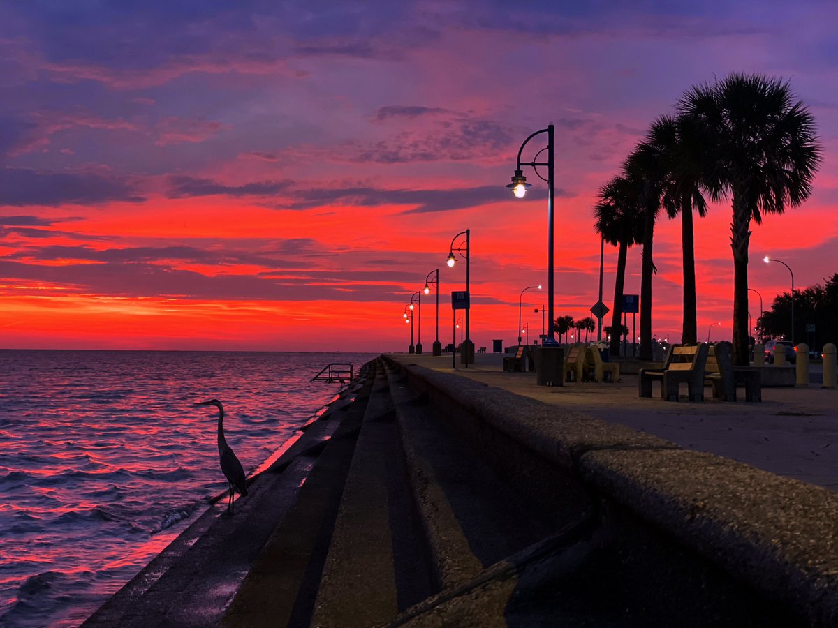 The New Orleans Lakefront in the early morning is simply serene!