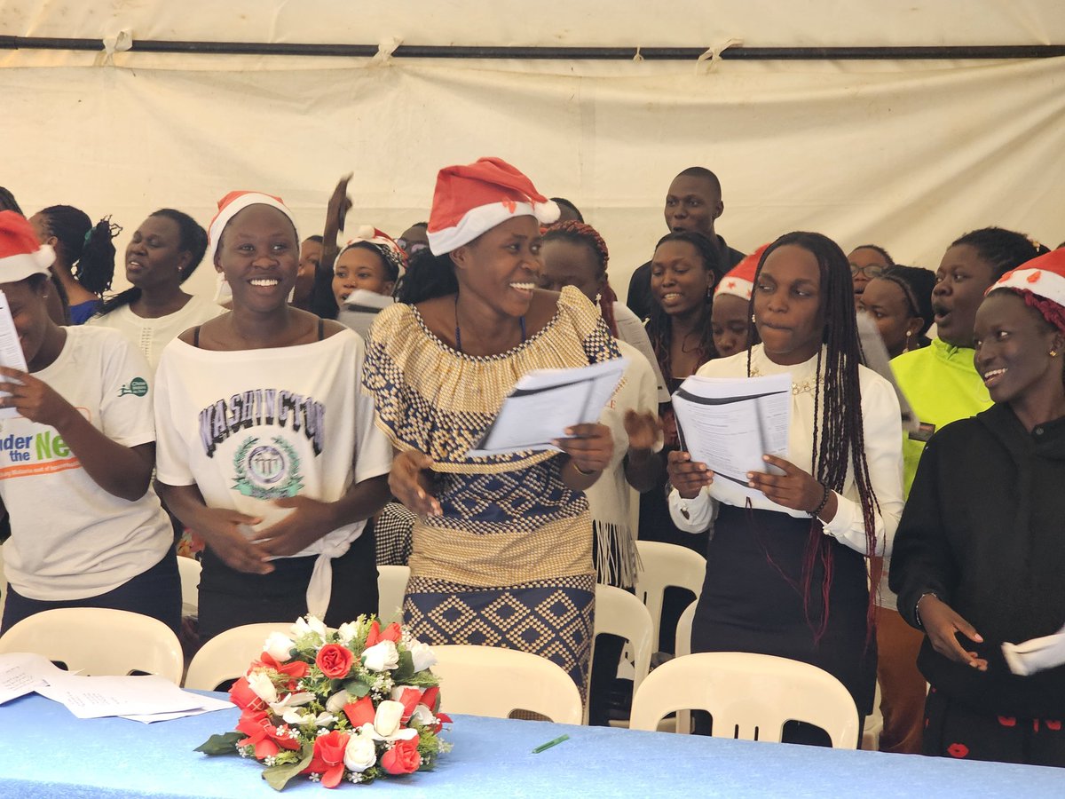 MubsMbaleCampus's tweet photo. Yesterday, the15th-November-2024, MUBS-Mbale Campus community came together for a vibrant Christmas Carols Party, marking the beginning of the festive season. The event, beautifully organized by a dedicated committee—Mr. Sajjabi Bruno, Ms. Namataka Mary Valerian, Okurut Calvin, https://t.co/3hK061RBLL