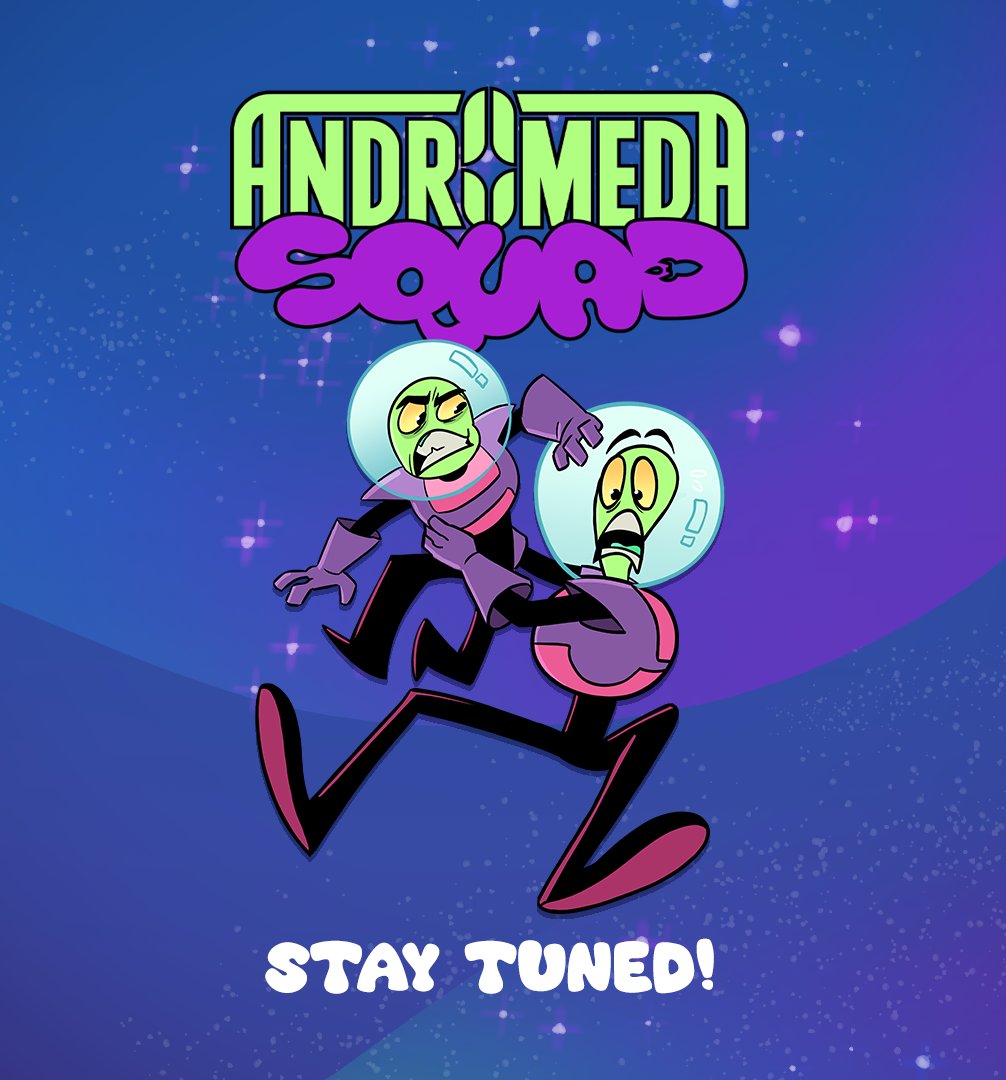 Stay tuned for this new expedition preparing to take flight! Andromeda Squad is a galactic animated comedy about two incompatible Alien coworkers forced to navigate the unknowns of space AND each other to survive! #indieanimationday