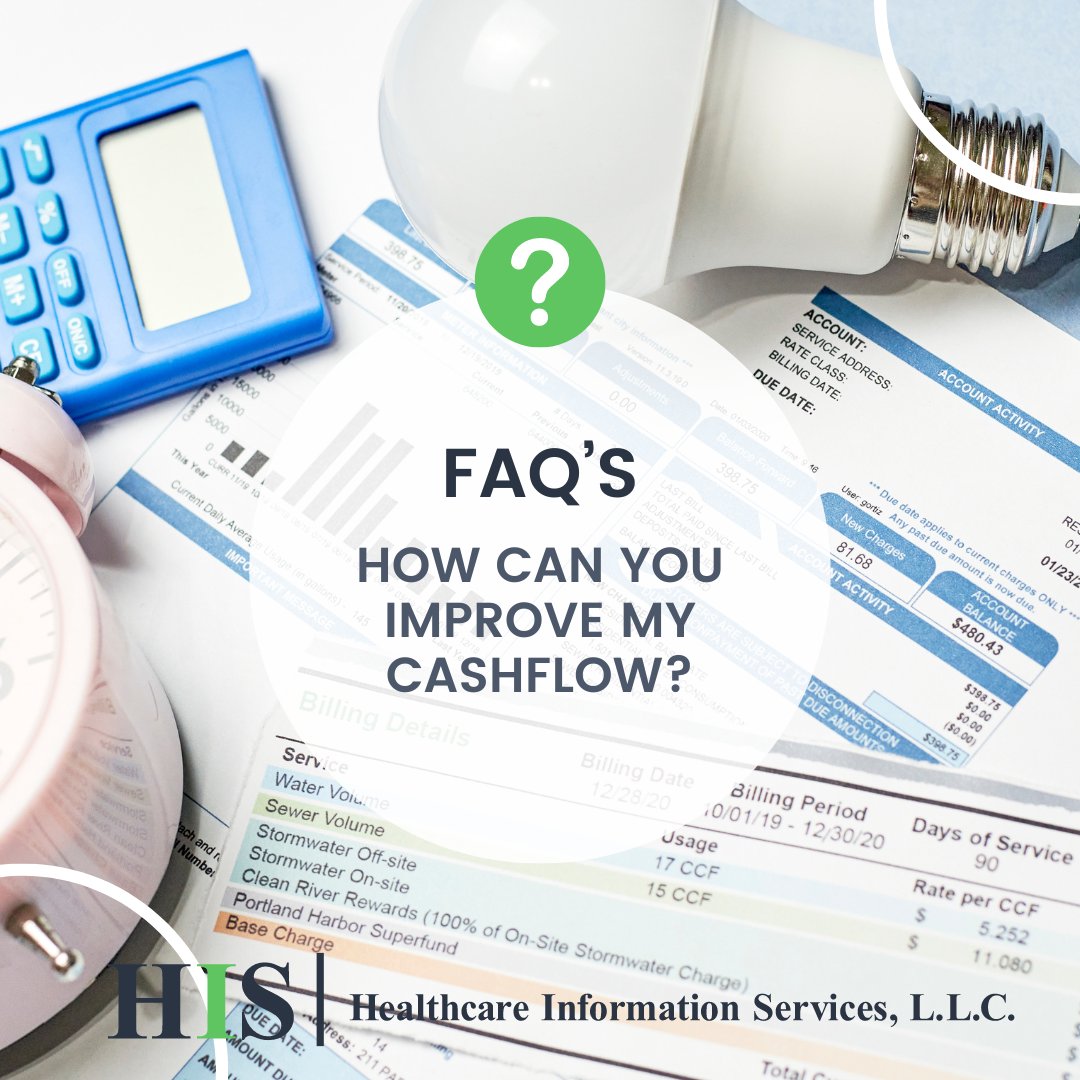 Improving your cash flow starts with faster claim processing and eliminating common errors. We help improve documentation, code selection and compliance to maximize reimbursements and increase your monthly cashflow. #EfficientBilling #HealthcareInformationServices