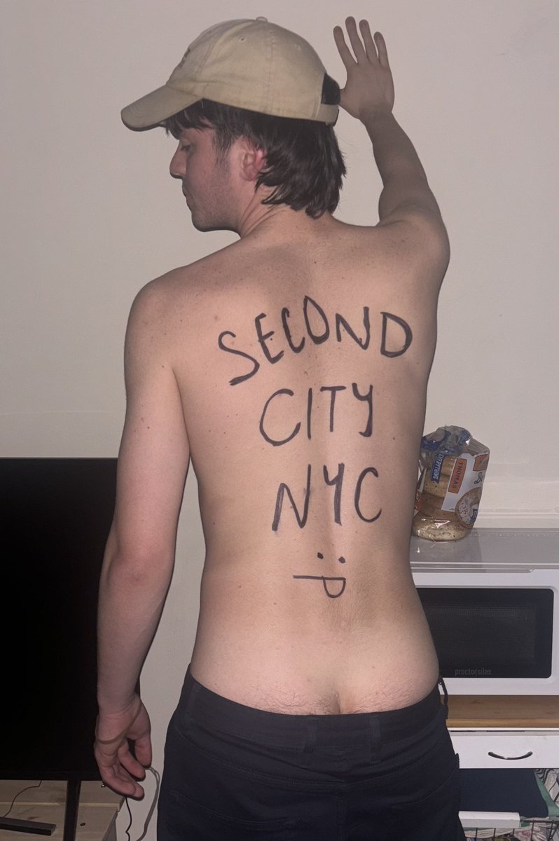 montessoriboy's tweet image. we did this so you would come to the show tomorrow