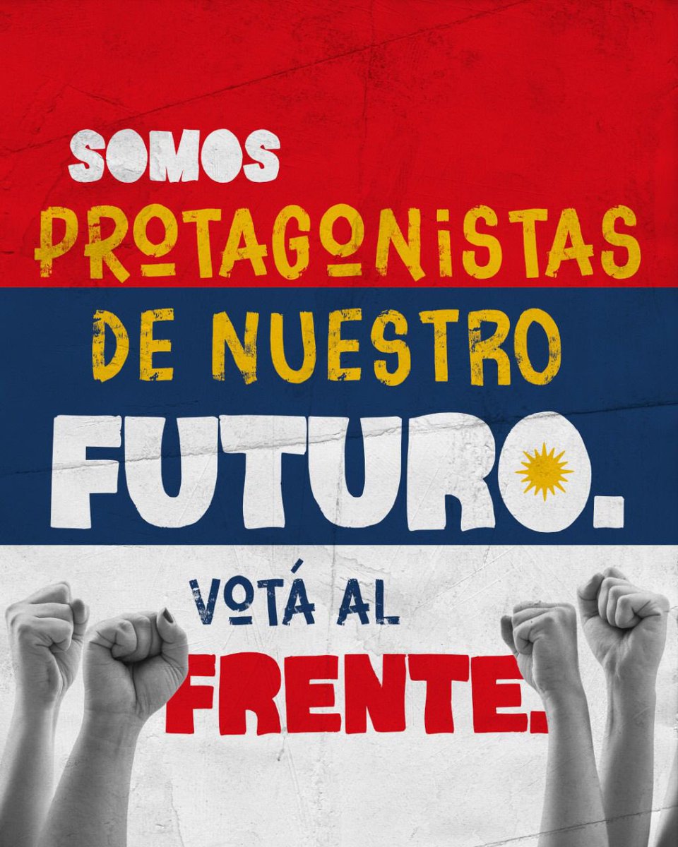 El Domingo 24 💪🏻 todos a votar con MEMORIA ✊🏻 🔴🔴🔴⚫⚫⚫ 
#VotaFA 🔴🔴🔴🔵🔵🔵⚪⚪⚪ 
#Volveremos 🔴🔵⚪
