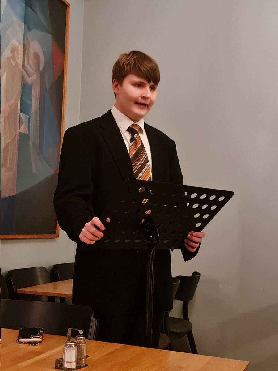 Kiitokset <a href="/Aaro_Ekman/">Aaro Ekman</a> tärkeästä puheesta sananvapautta koskien! Jatka samalla tavalla eteenpäin!

#Sananvapaus #KDNuoret