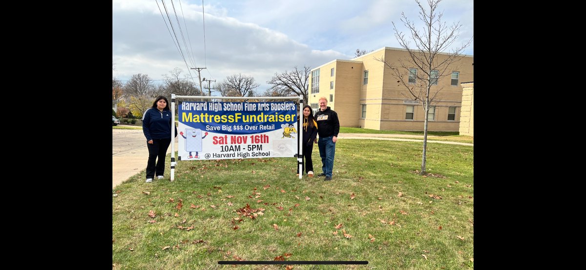 The Fine Arts Mattress Sale happening right now!! We are here until 5pm. Come check it out! <a href="/D50Athletics/">Harvard Athletics</a>