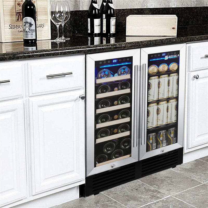 kewlcavedesigns's tweet image. 🍷 Chill your wine like a pro! ✨ The 24'' Dual Zone Wine Cooler keeps reds &amp;amp; whites at their ideal temps. Built-in or freestanding—your choice! 🛠️🔥

#KewlCaveDesigns #WineCooler #HomeBarGoals #ManCaveVibes #DualZoneFridge