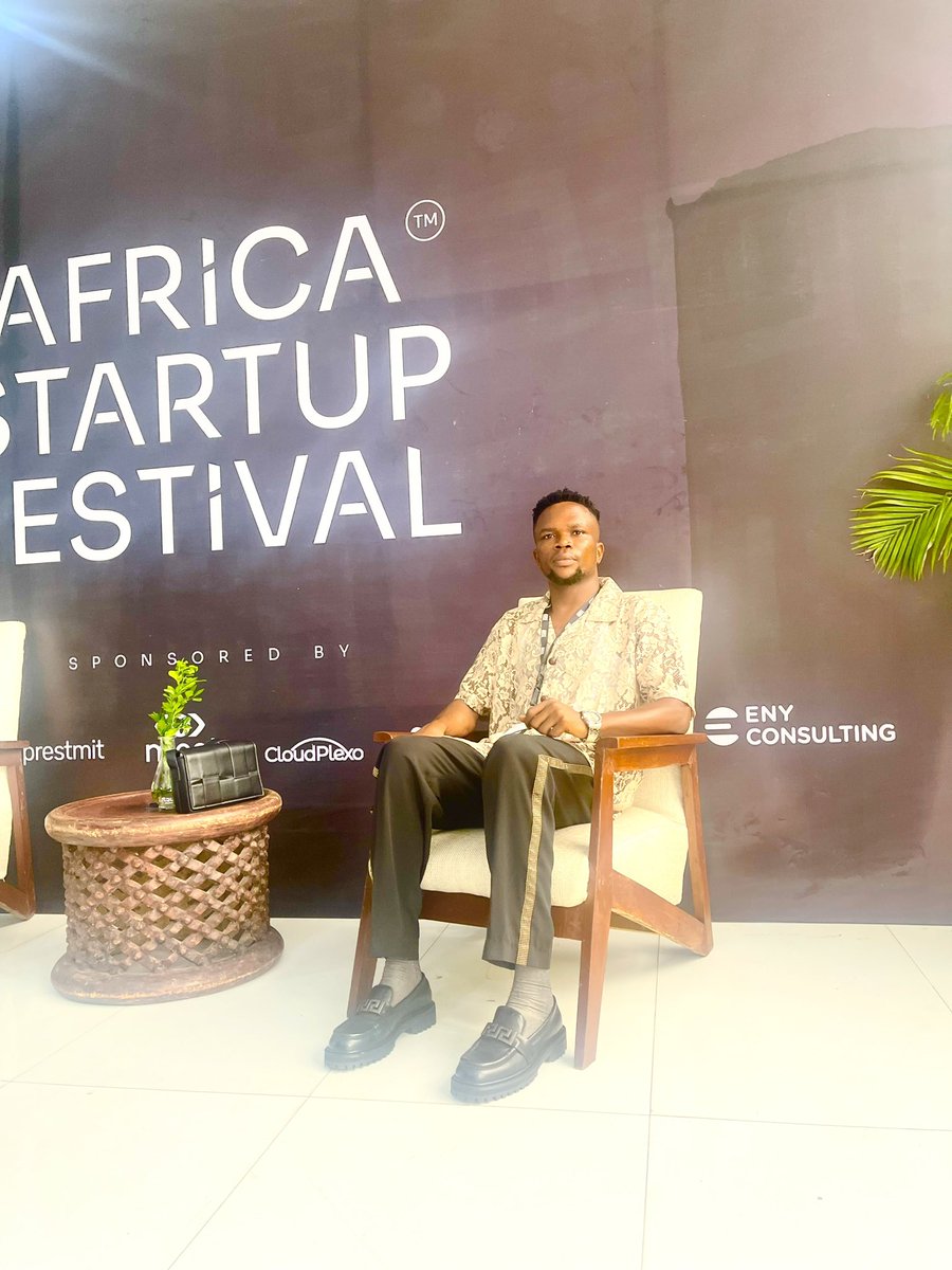 Out here at the Africa startup festival 2024.
