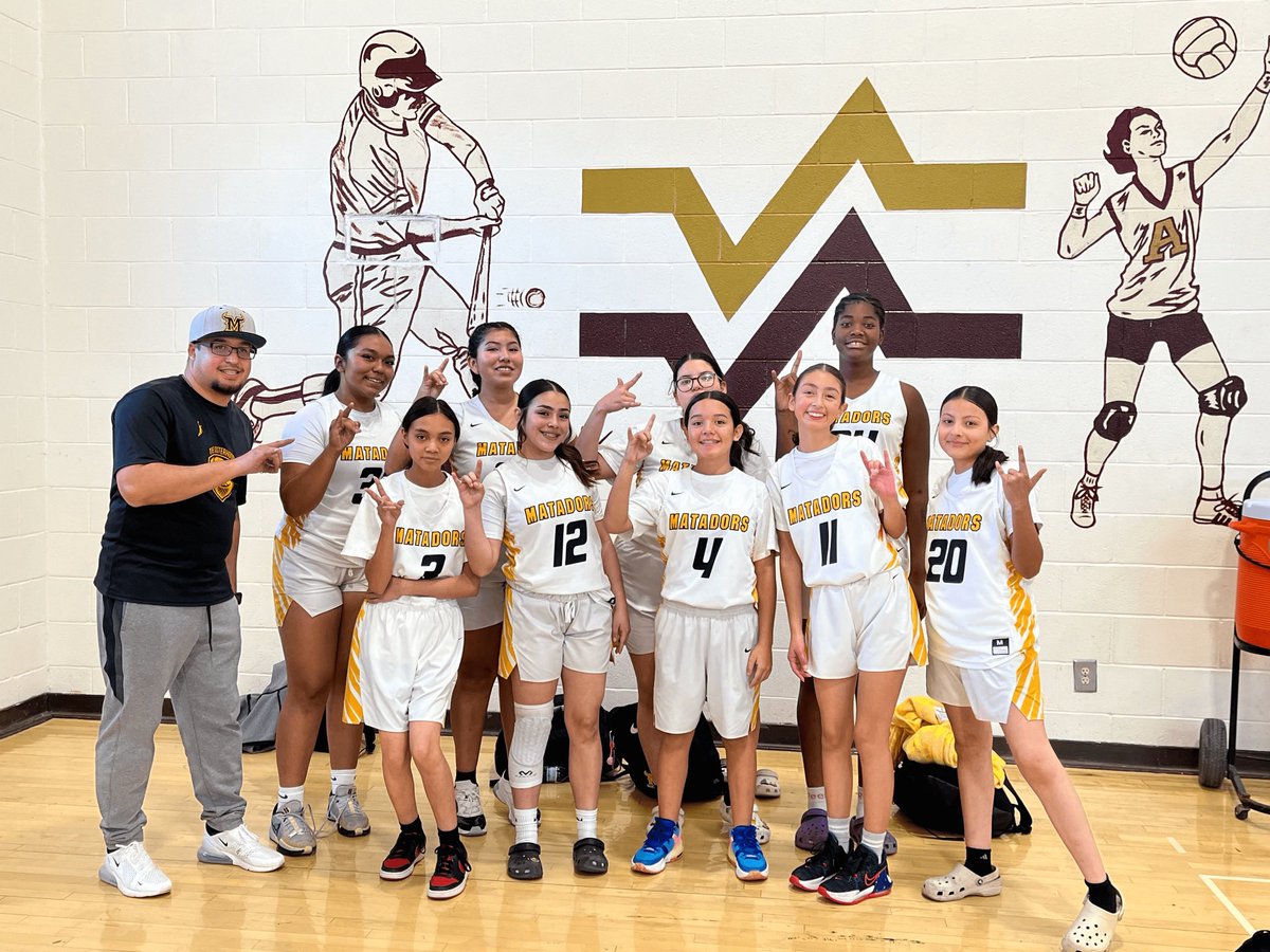 LadyMatadorsGBB's tweet image. Big weekend for Matador Freshmen Girls! Going 2-1 in the Andress Tournament &amp;amp; finishing strong with a nail bitter win over Andress! ⚫️🏀🟡#thesisterhood #oneunit 
5 seconds ago
23