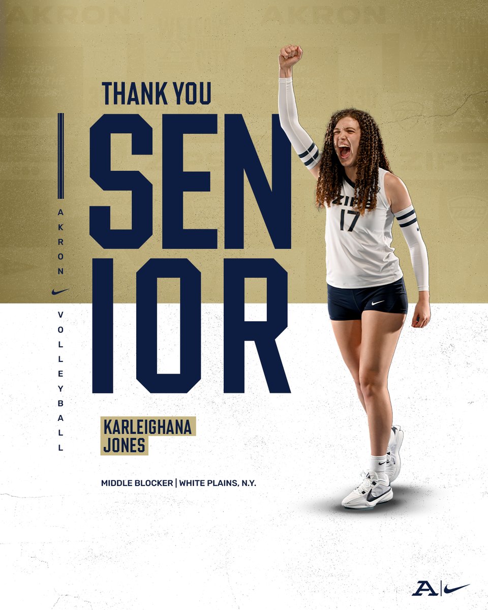 In honor of our seniors who will be playing their final game tonight, we’d like to take a moment to honor our graduating senior class.

Next up No. 17 Karleighana Jones‼️

#GoZips🦘
