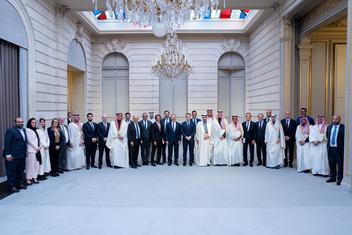 STV (@stvcapital) on Twitter photo Saudi's widespread technology investments and founder-led entrepreneurial innovations were in focus at Élysée Palace. An honor meeting President <a href="/EmmanuelMacron/">Emmanuel Macron</a> alongside the Saudi delegation to France led by Minister of Investment <a href="/Khalid_AlFalih/">خالد الفالح | Khalid Al Falih</a> 🇸🇦🇫🇷 Saudi's widespread technology investments and founder-led entrepreneurial innovations were in focus at Élysée Palace. An honor meeting President <a href="/EmmanuelMacron/">Emmanuel Macron</a> alongside the Saudi delegation to France led by Minister of Investment <a href="/Khalid_AlFalih/">خالد الفالح | Khalid Al Falih</a> 🇸🇦🇫🇷