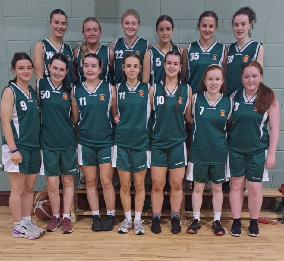 U 19 team who were beaten by Ursuline Thurles in the Regional quarter final 🏀

They played great and gave everything. Well done to the four Leaving Certs who have played since first year. Thank you for your commitment.