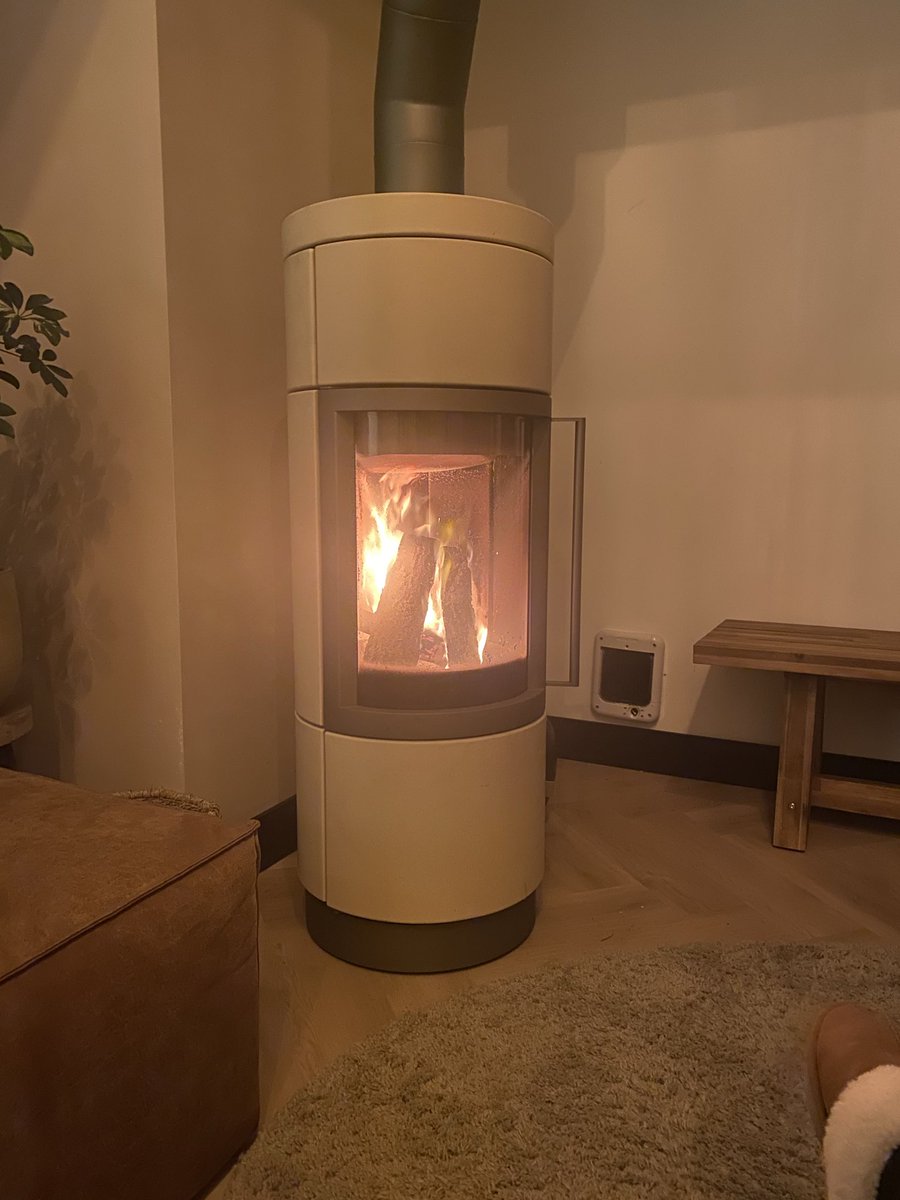 Het mag wel even want het waait  🔥💨🍂🍁 #blokje