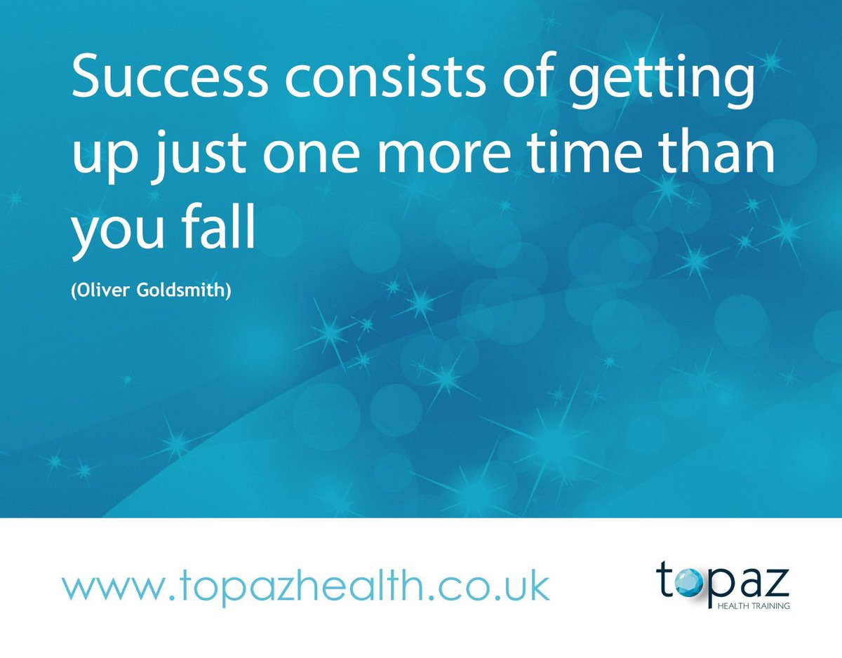 "Success consists of getting up just one more time than you fall." (Oliver Goldsmith)

#determination #persistence #success