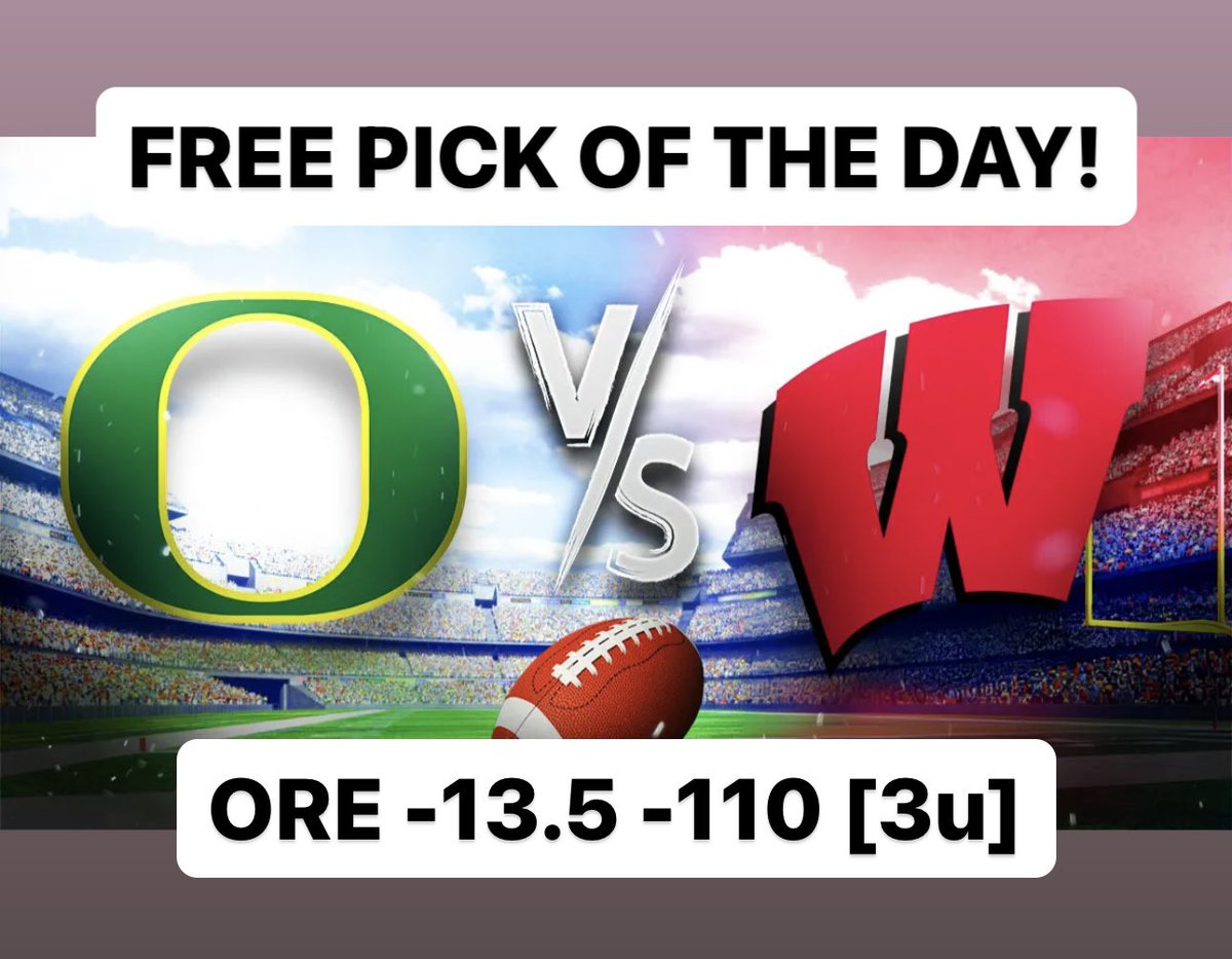 SportPOTD's tweet photo. We got 2 for you guys today! GOODLUCK!

#gamblingtwitter #freepicks #bettingtips #sportsbets #sportsbettingadvice #sportsbetting #NFL  #picks #nba #betting #gamblinginstagram #SportsPicks #winning #gambling #ncaaf #football #money #NCAA #football #NHL #uga #OregonDucks https://t.co/jeaAn6oe7O