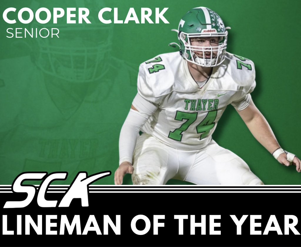 2024 SCA Lineman of the Year!! Congratulations Coop!