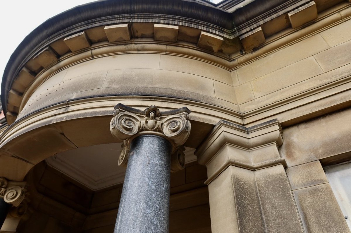 CunardConstruct's tweet image. We’re currently repairing Carnegie Library’s slate roof to resolve historic leaks and preserve its character. 

The stonework is being cleaned, restored, and protected; ensuring its legacy for generations. 

We’re proud to bring this space back to life with @moosecoffee! #crosby