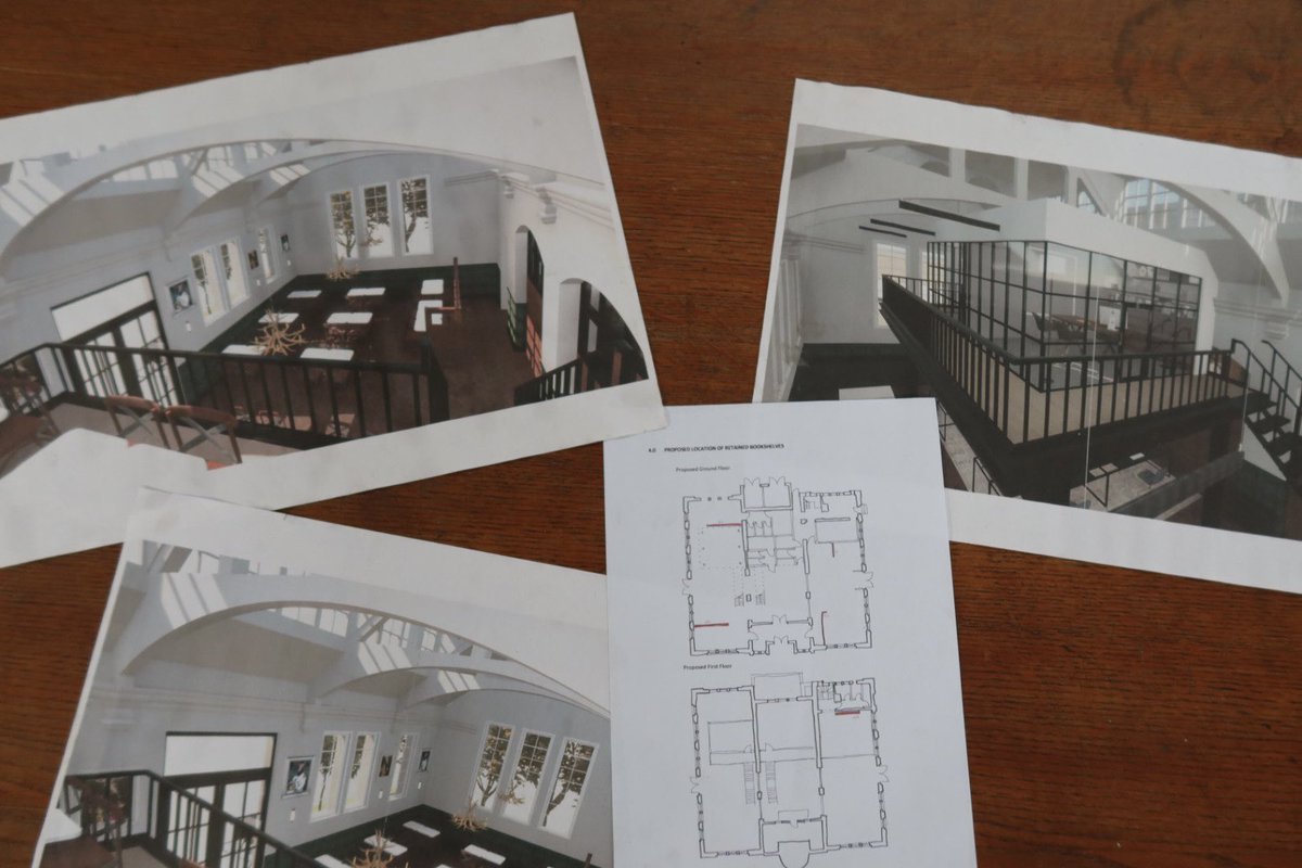 CunardConstruct's tweet image. We’re currently repairing Carnegie Library’s slate roof to resolve historic leaks and preserve its character. 

The stonework is being cleaned, restored, and protected; ensuring its legacy for generations. 

We’re proud to bring this space back to life with @moosecoffee! #crosby