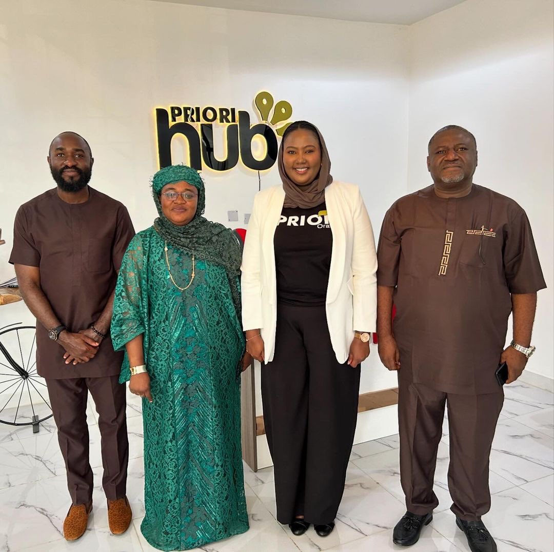 Thrilled to receive renowned academics from the Nigerian Defence Academy at Priori Hub today.

Dr. Bem Japhet Audu, Head, Centre for the Study of Leadership and Complex Military Operations &amp;
Dr. Maryam Hamza, Lecturer, Dept. of History and War Studies, Senior Research Fellow …