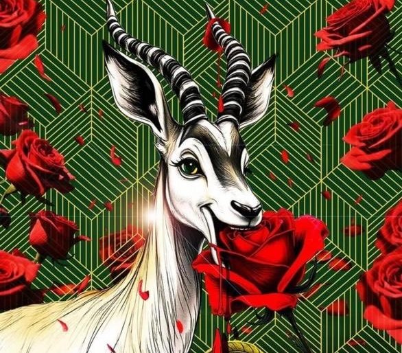 We ate the rose salad.  #Bokke <a href="/4KobusWiese/">Kobus Wiese</a>