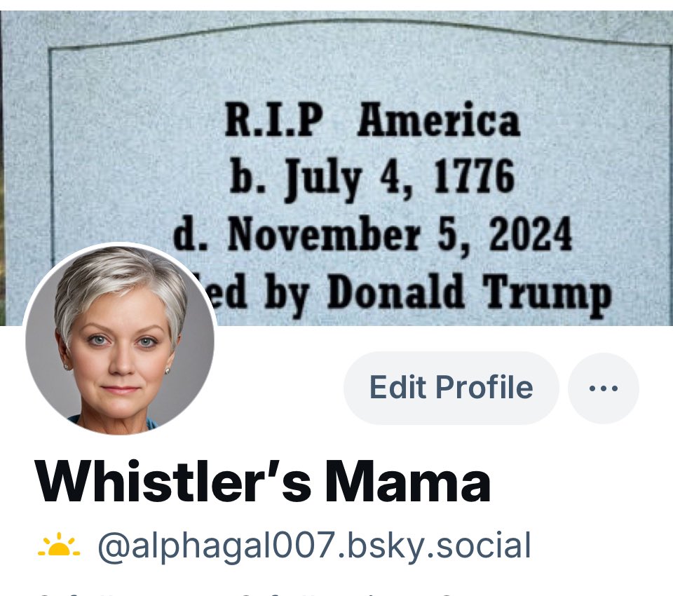 🦋🌊Whistler’s Mama the resisting sister🌊🦋 tweet media