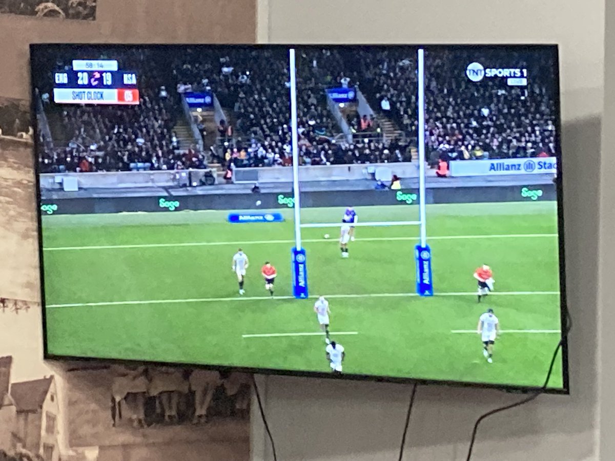 Saturday night rugby and treats for the boys
