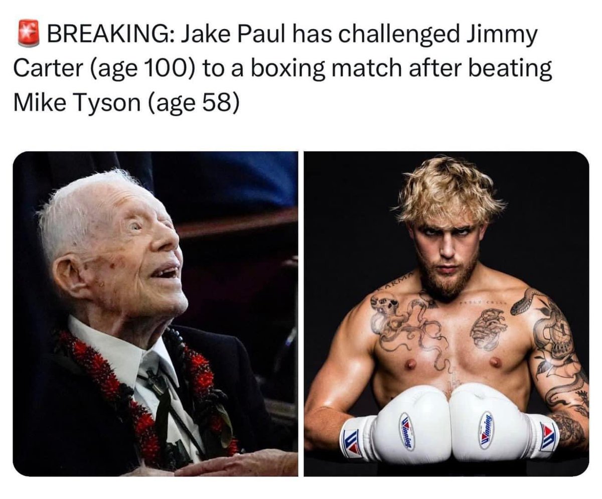SheldonRomero's tweet photo. @jakepaul ***BREAKING NEWS*** https://t.co/RV16xbkQwu