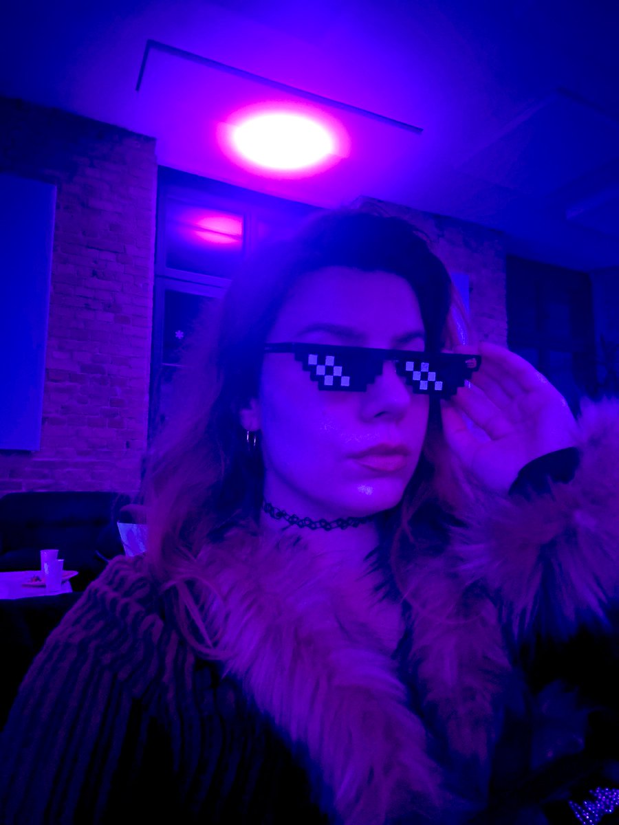 Such a cool winter bash by <a href="/AngryDynomites/">Angry Dynomites Lab 🦖</a> 🦖 a full day of games and fun! 

<a href="/nusha22_/">Nusha</a> is taking good care of the high energy at the afterparty 📀