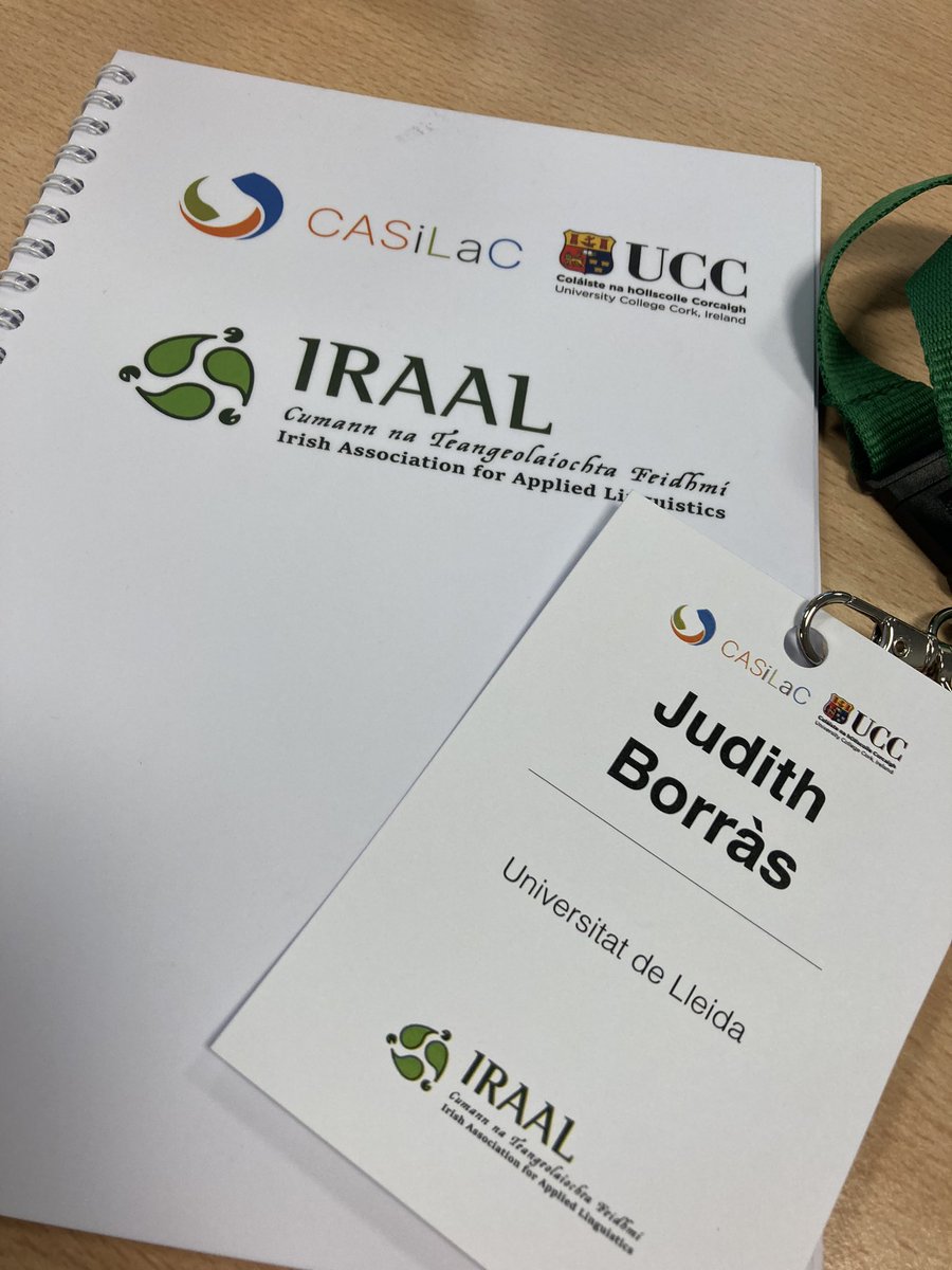 Judith Borràs (@judith_borras) on Twitter photo <a href="/IRAAL_Cork24/">IRAAL Conference 2024</a> has been such a treat! Great organization, talks, and plenaries in the beautiful Cork 👏🏽 <a href="/IRAAL_Ireland/">IRAAL - Irish Association for Applied Linguistics</a> <a href="/ENISnetwork/">ENIS COST Action</a> <a href="/UdLCLA/">CLA: Cercle de Lingüística Aplicada</a>
Congrats to all organizers, and special shout-out to <a href="/EmmaTRiordan/">Emma Riordan</a> and @AmDevlinUCC 😍 <a href="/IRAAL_Cork24/">IRAAL Conference 2024</a> has been such a treat! Great organization, talks, and plenaries in the beautiful Cork 👏🏽 <a href="/IRAAL_Ireland/">IRAAL - Irish Association for Applied Linguistics</a> <a href="/ENISnetwork/">ENIS COST Action</a> <a href="/UdLCLA/">CLA: Cercle de Lingüística Aplicada</a>
Congrats to all organizers, and special shout-out to <a href="/EmmaTRiordan/">Emma Riordan</a> and @AmDevlinUCC 😍
