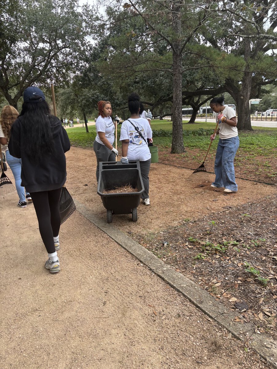 HALOPVAMU's tweet photo. A few recap pictures from our volunteer event at Hermann Park Conservancy 💙💚

#pvamu28 #pvamu25 #pvamu26 #pvamu27 #pvamu24 #pvamu #beahalo 🌎 #halopvamu #pvamu23 https://t.co/WthoZ3Am4j
