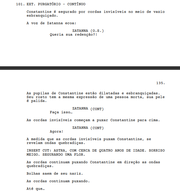 CantoSpart's tweet photo. A cena das cordas, a cena da "ressureição" de Constantine, não voltando dos mortos, mas sim do seu passado. Está lá e não pode ser mudado, sendo assim, só basta aceitar e as cordas lhe puxam novamente para a realidade https://t.co/Sckch63gDW