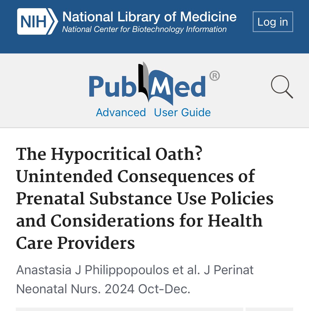 ⭐️ In this piece, out today, we discuss how punitive prenatal substance use policies may result in adverse perinatal outcomes and argue that treatment-oriented protocols and legislation should be prioritized.