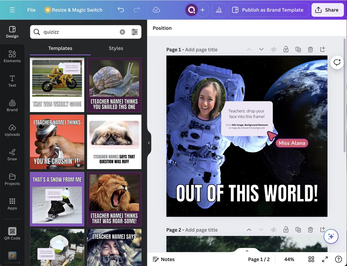 Wayground (formerly Quizizz) tweet media