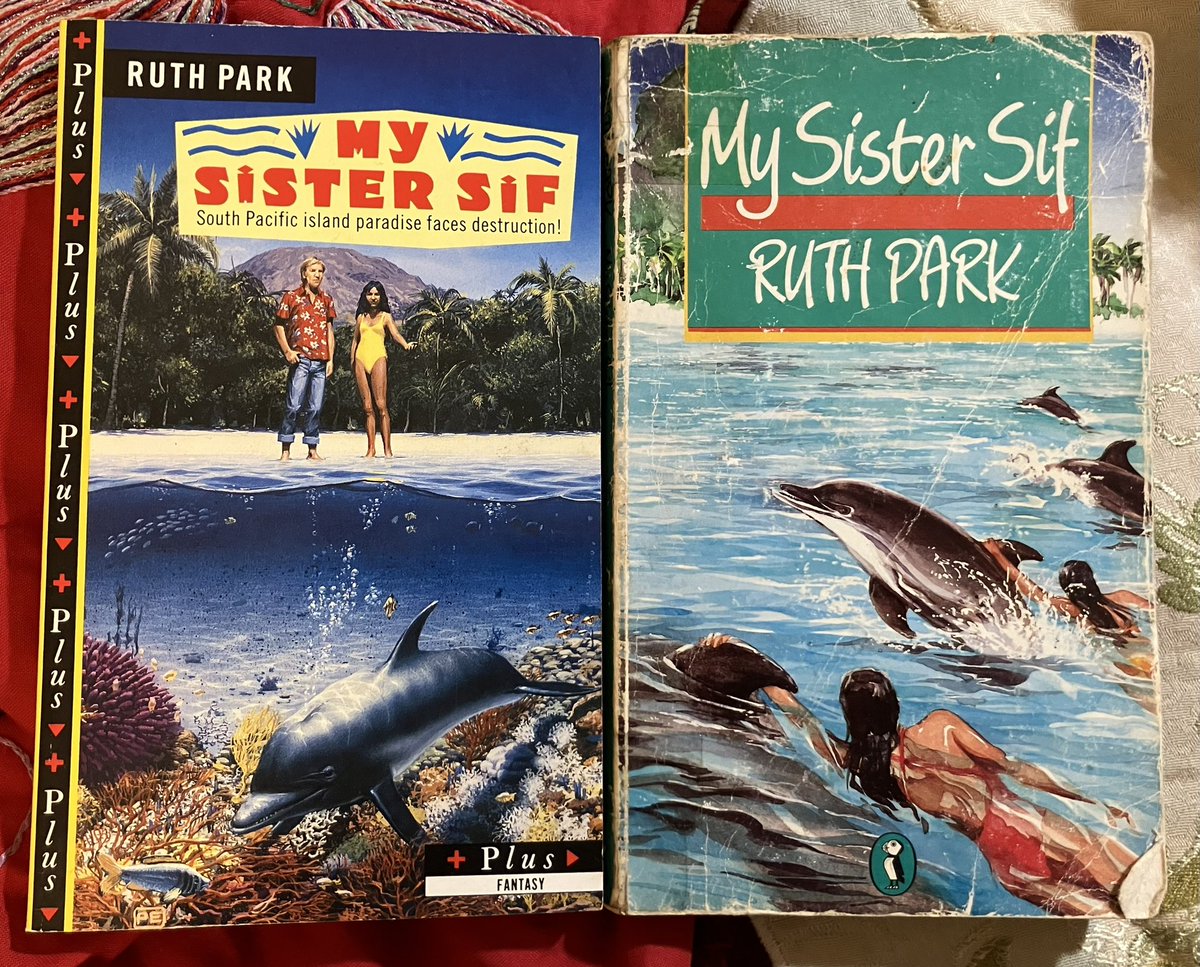 Cannot overstate the joy that overcame me when I walked into one of my local charity shops this morning and found a copy of one of my favorite books. It’s out of print and by an Australian author so the chances of finding it are beyond Serendipity level. #bookgeek #MySisterSif