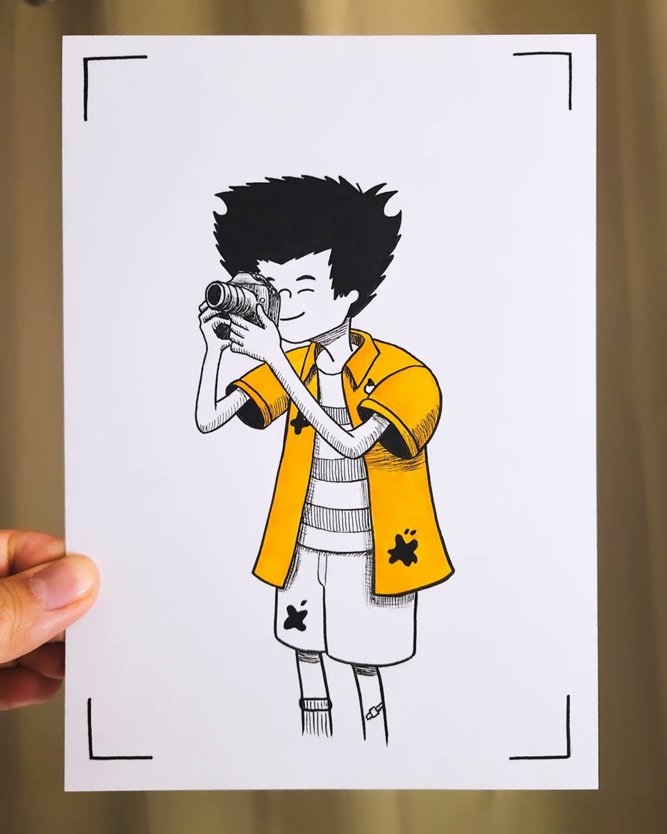 Titorel_'s tweet photo. Inktober 2024 - Day 26 : Camera
#inktober #inktobercamera #inktober2024camera #inktober2024 #traditionalart https://t.co/T6UthWJYiI