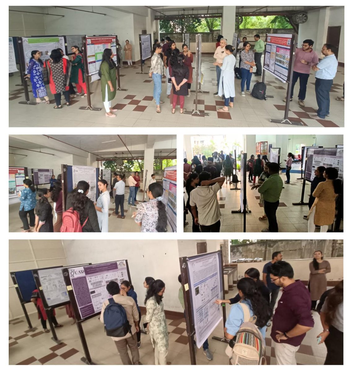 bric_ils's tweet photo. The #QUAD4 program at @DBT_ILS dives deep into #PlantBiology, #DevelopmentalBiology & #InterdisciplinaryBiology! Faculty lectures, Student flash talks, Poster session! A perfect platform for cross-disciplinary learning & knowledge exchange! #ScienceCollaboration #ResearchInFocus https://t.co/PA11PaL5TA