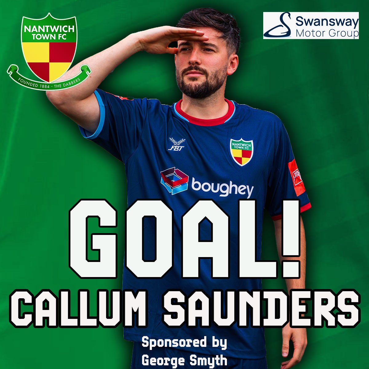 15' | GOALL DABBERS! Saunders gets it this time!

(0-1) | #CLINAN