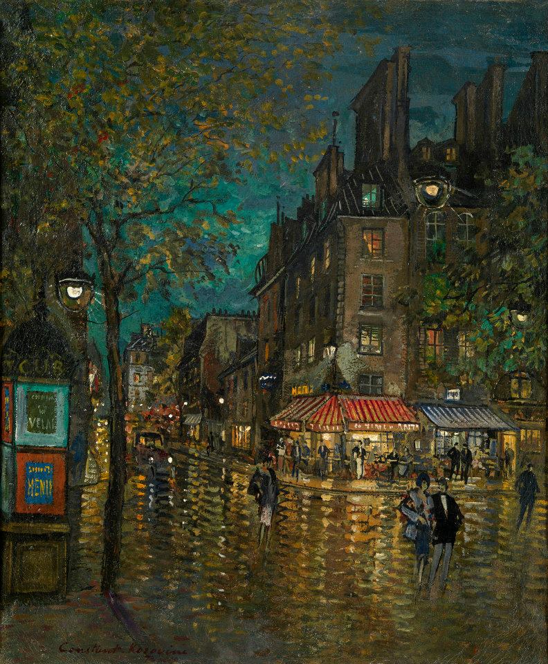 impression_ists's tweet image. Konstantin Korovin,  Paris at Night