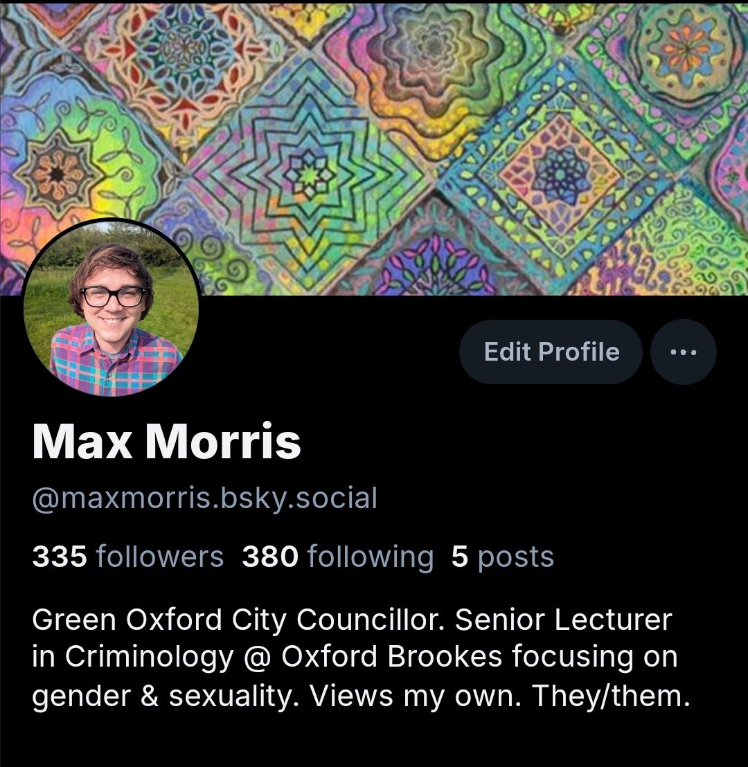 Max_Morris's tweet image. Please follow me in the better, brighter, bluer place if you haven't already. I joined a week ago and have already found lots of familiar faces (from here) but new ones, too! 🦋