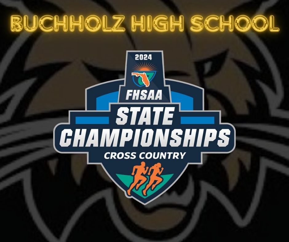 The Buchholz Boys Cross Country team won the 4A State Title

Gino Palazzio won the Boys Individual State Title

The Buchholz Girls Cross Country Team came in 2nd place 

Go Bobcats!!!